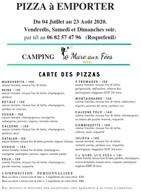 Camping La Mare Aux Fees Hotel Roquefeuil ภายนอก รูปภาพ